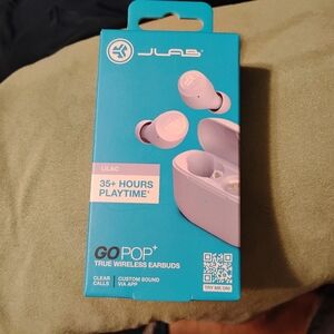 JLab GO POP+ True Wireless Earbuds